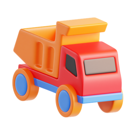 Toy Truck  3D Icon