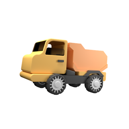 Toy Truck  3D Icon