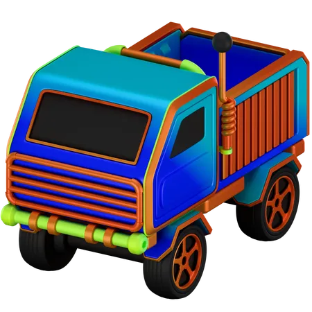 Toy Truck  3D Icon