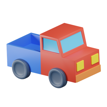 Toy Truck  3D Icon