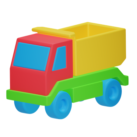 Toy Truck  3D Icon