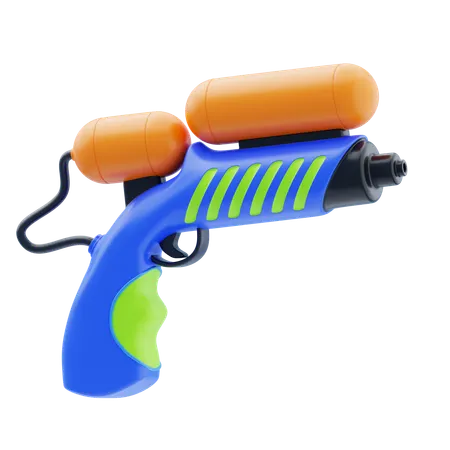 Toy Water Gun  3D Icon