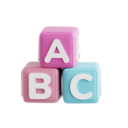 Toys Abc  3D Icon