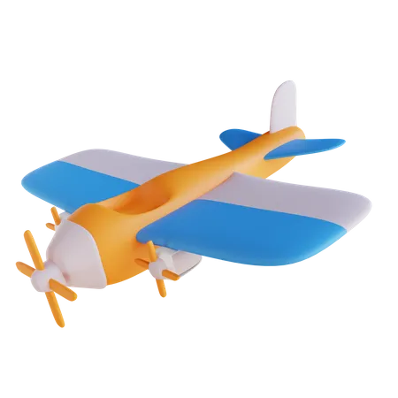 Toys Plane 3D Icon