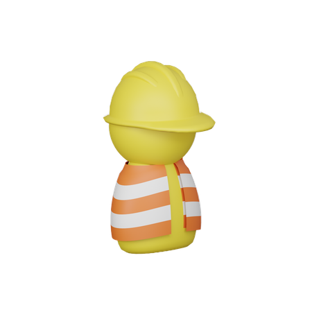 Obrero  3D Icon