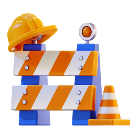 Trabalho em progresso  3D Icon