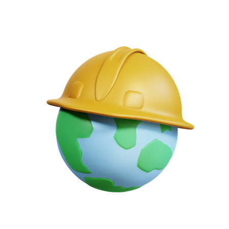 Trabalho mundial  3D Icon