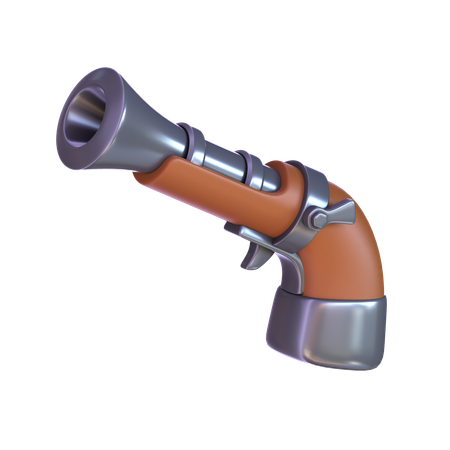 Pistola trabuco  3D Icon