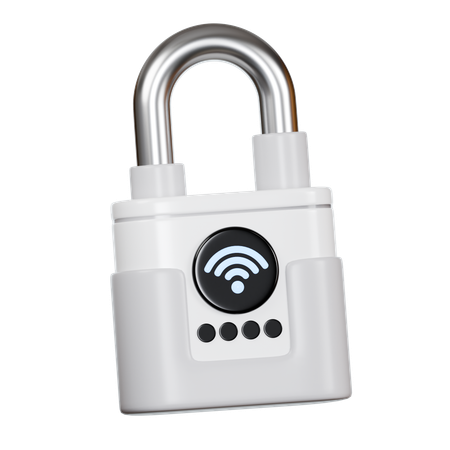 Traceur de serrure intelligente  3D Icon