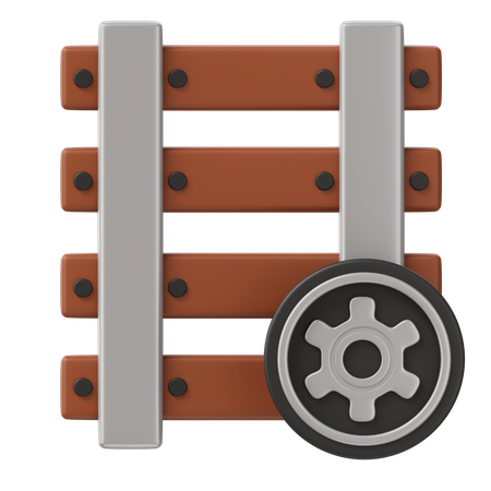 Track Service  3D Icon