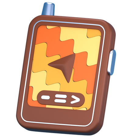 トラッカー 3D Icon
