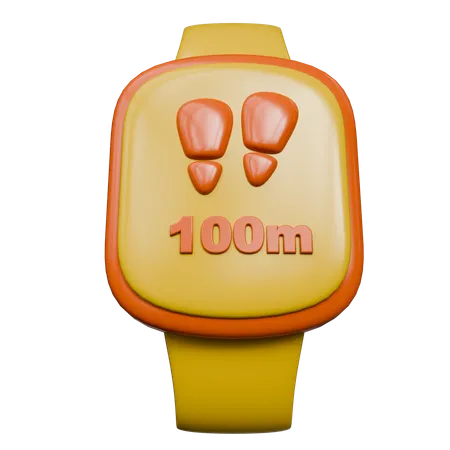 Traqueur de Fitness  3D Icon