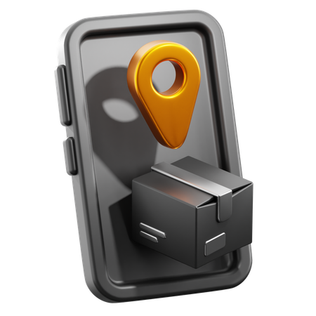 Tracking App  3D Icon