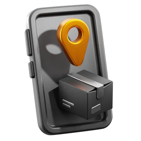 Tracking App  3D Icon