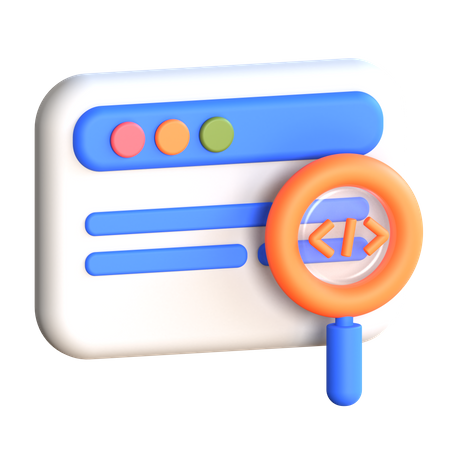 Tracking code  3D Icon