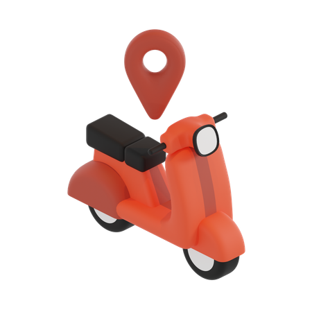 Tracking Driver  3D Icon