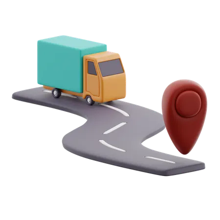 Tracking Order  3D Icon