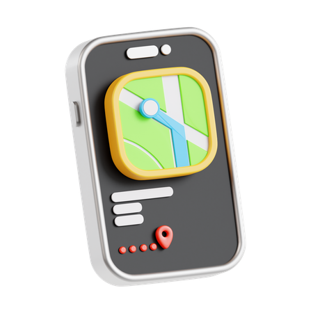 추적 상태  3D Icon
