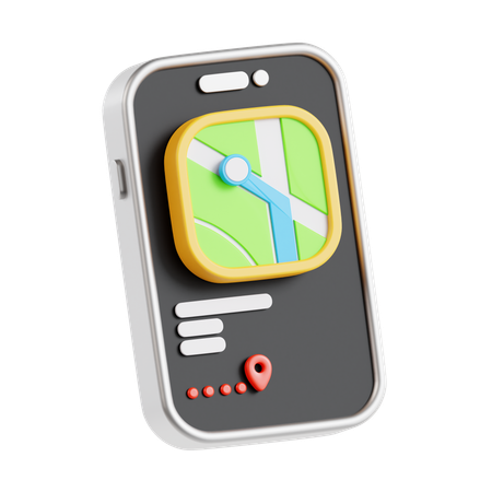 Tracking Status  3D Icon