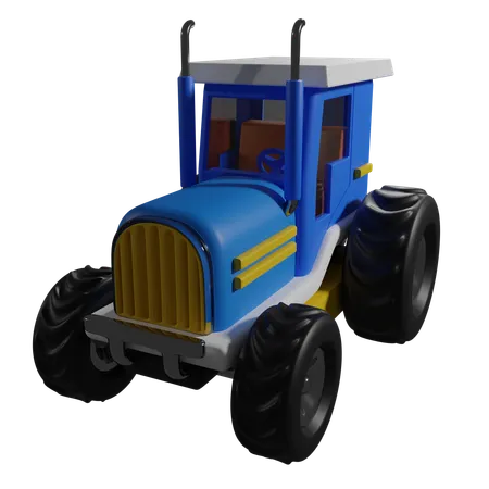 Tracktor  3D Icon