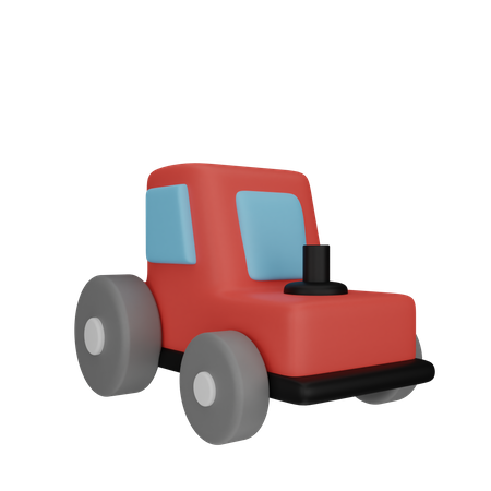 Tracteur  3D Icon