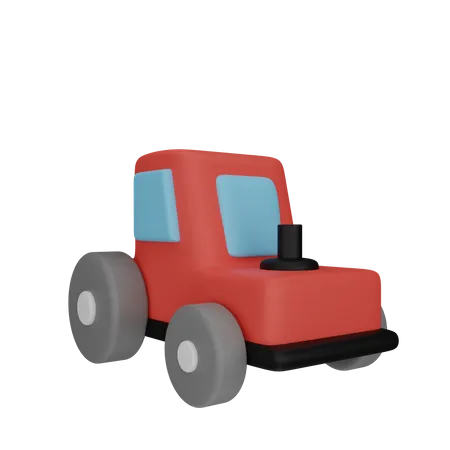 Tracteur  3D Icon