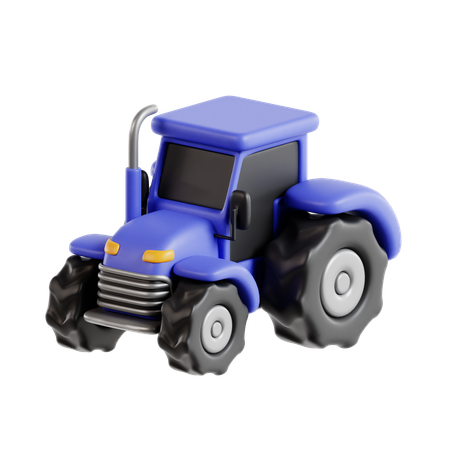 Tracteur  3D Icon