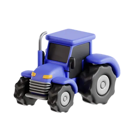 Tracteur  3D Icon