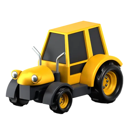 Tracteur  3D Icon