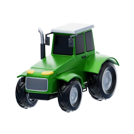 Tracteur  3D Icon