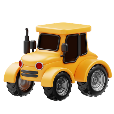 Tracteur  3D Icon