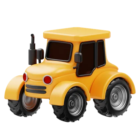 Tracteur  3D Icon