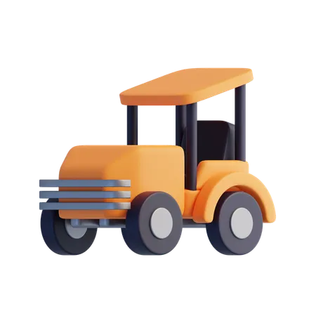 Tracteur  3D Icon