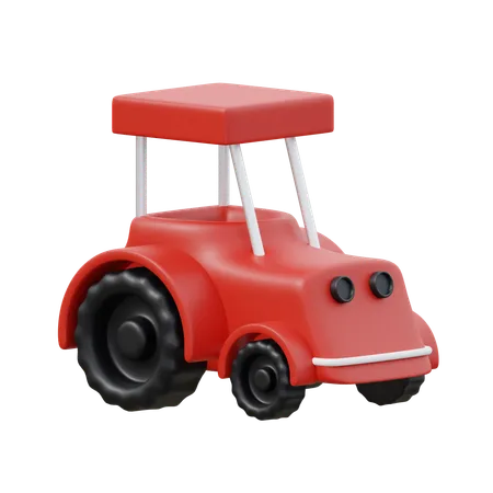 Tracteur  3D Icon