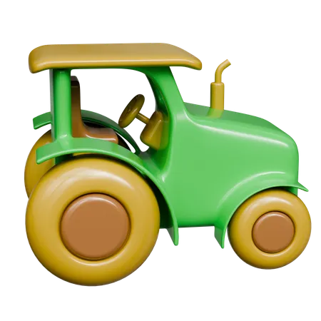 Tracteur  3D Icon