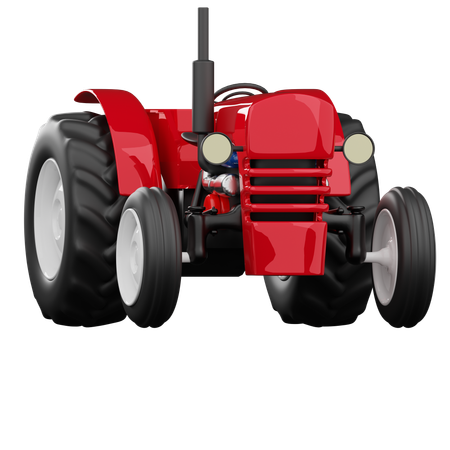 Tracteur  3D Icon