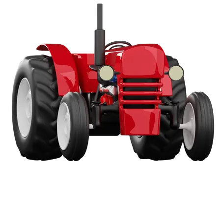 Tracteur  3D Icon