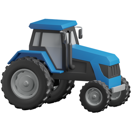 Tracteur  3D Icon