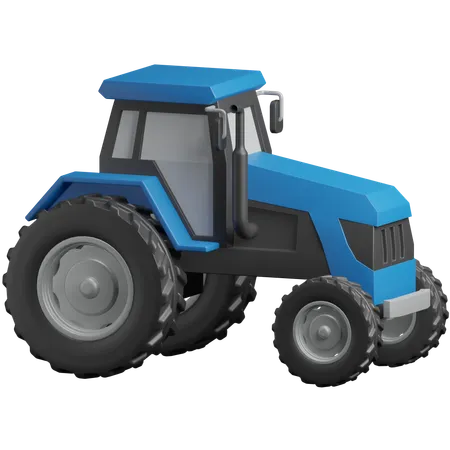 Tracteur  3D Icon