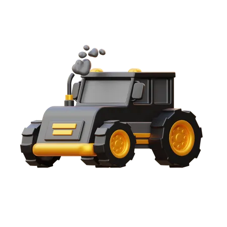 Tracteur  3D Icon