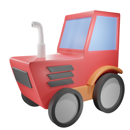 Tracteur  3D Icon