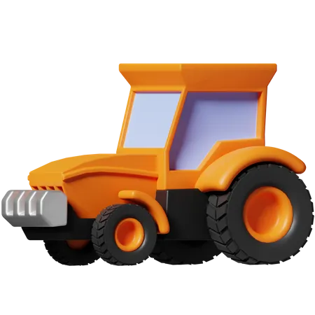 Tracteur  3D Icon