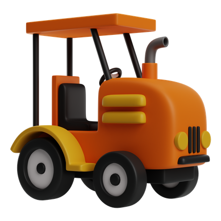 Tracteur agricole  3D Icon