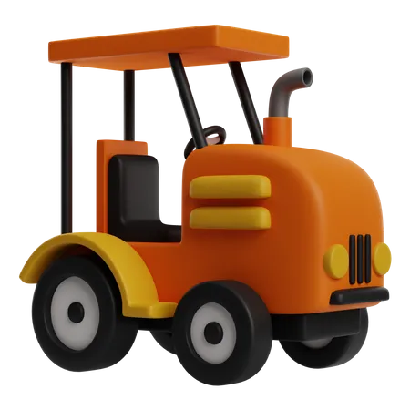 Tracteur agricole  3D Icon