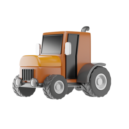 Tractor  3D Icon