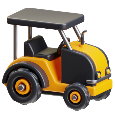 Tractor  3D Icon