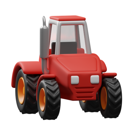 Tractor  3D Icon