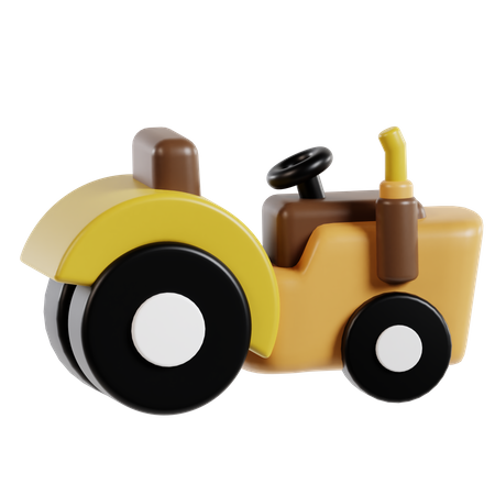 Tractor  3D Icon