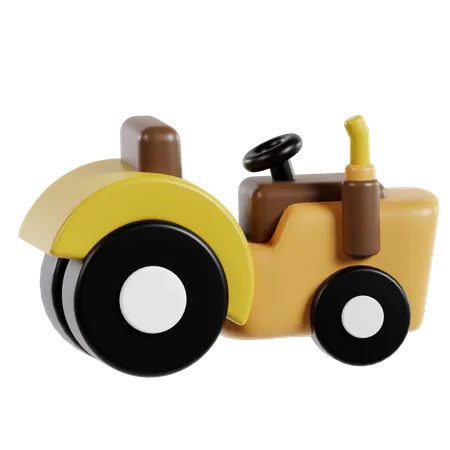 Tractor  3D Icon