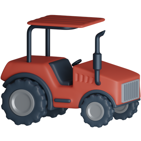 Tractor  3D Icon